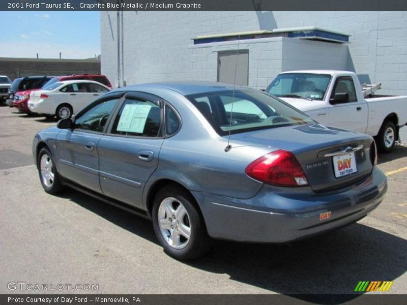 Graphite Blue Metallic / Medium Graphite 2001 Ford Taurus SEL