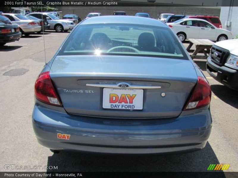 Graphite Blue Metallic / Medium Graphite 2001 Ford Taurus SEL
