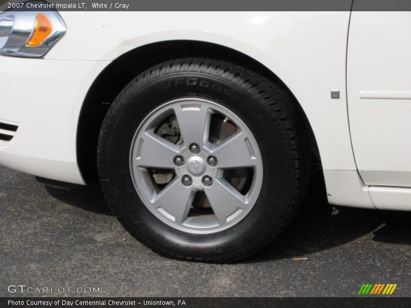 White / Gray 2007 Chevrolet Impala LT