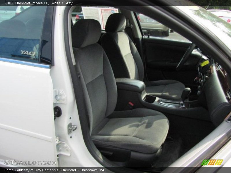 White / Gray 2007 Chevrolet Impala LT