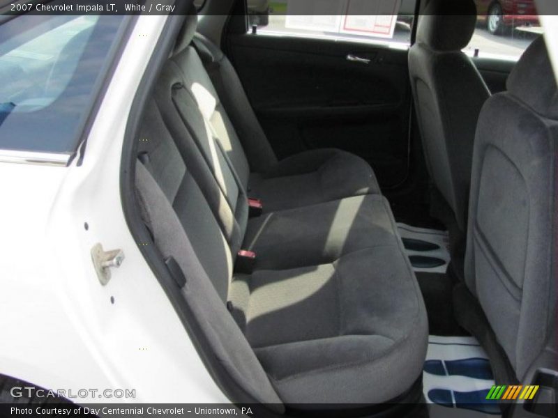 White / Gray 2007 Chevrolet Impala LT