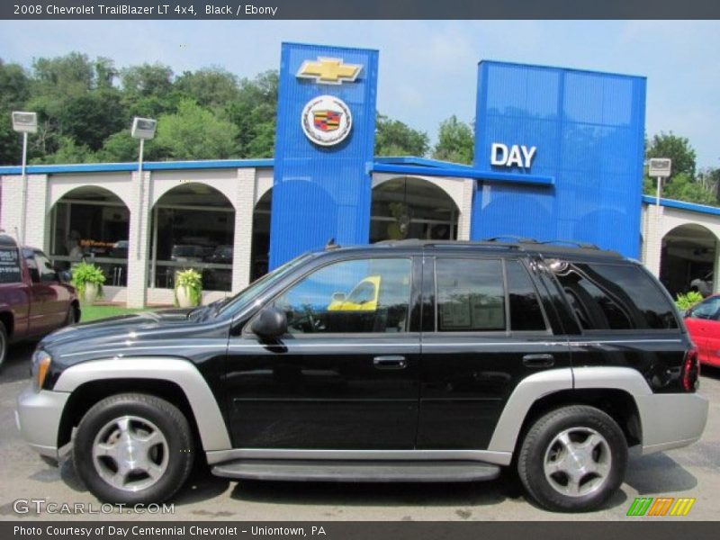 Black / Ebony 2008 Chevrolet TrailBlazer LT 4x4