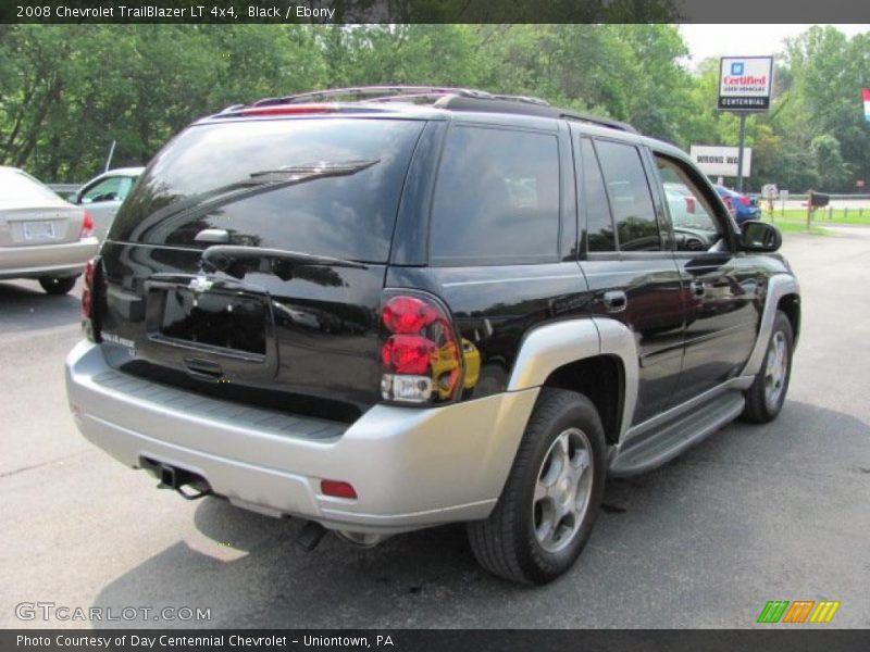 Black / Ebony 2008 Chevrolet TrailBlazer LT 4x4