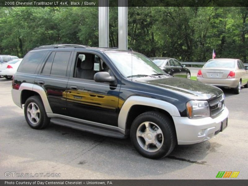 Black / Ebony 2008 Chevrolet TrailBlazer LT 4x4