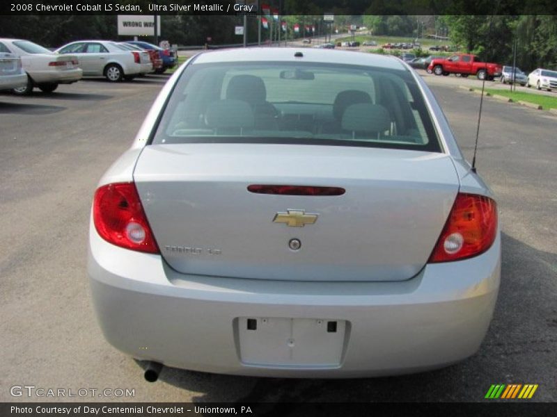 Ultra Silver Metallic / Gray 2008 Chevrolet Cobalt LS Sedan
