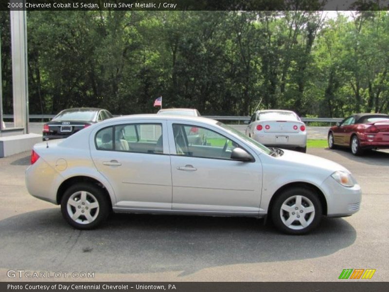 Ultra Silver Metallic / Gray 2008 Chevrolet Cobalt LS Sedan
