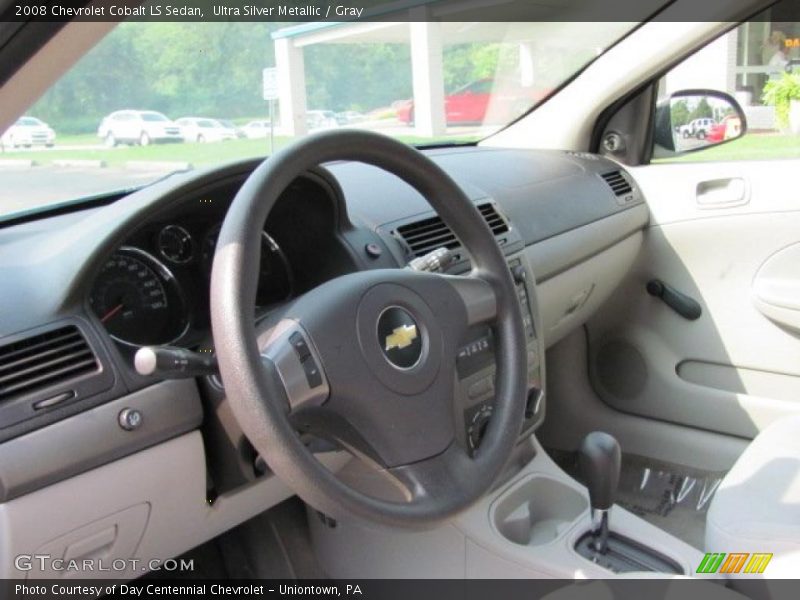 Ultra Silver Metallic / Gray 2008 Chevrolet Cobalt LS Sedan