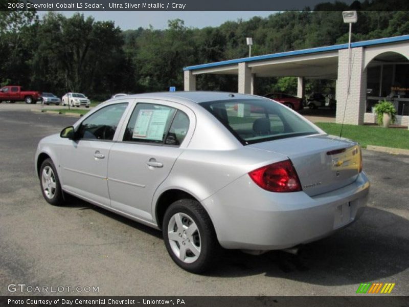 Ultra Silver Metallic / Gray 2008 Chevrolet Cobalt LS Sedan