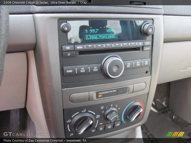 Ultra Silver Metallic / Gray 2008 Chevrolet Cobalt LS Sedan