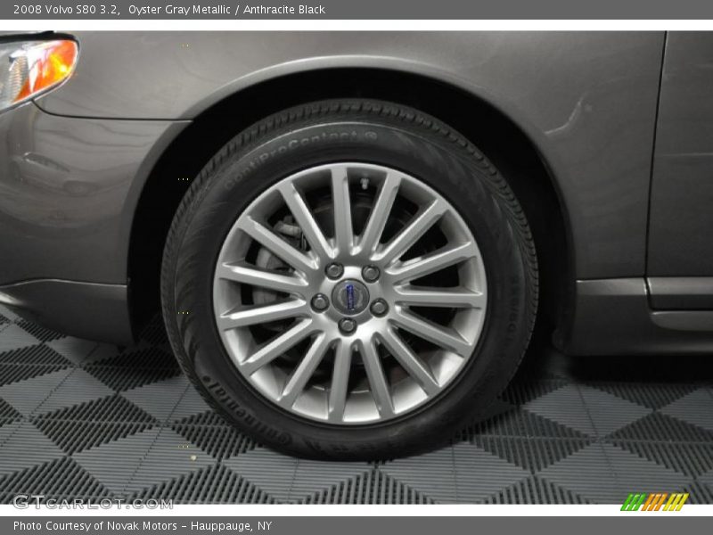 Oyster Gray Metallic / Anthracite Black 2008 Volvo S80 3.2