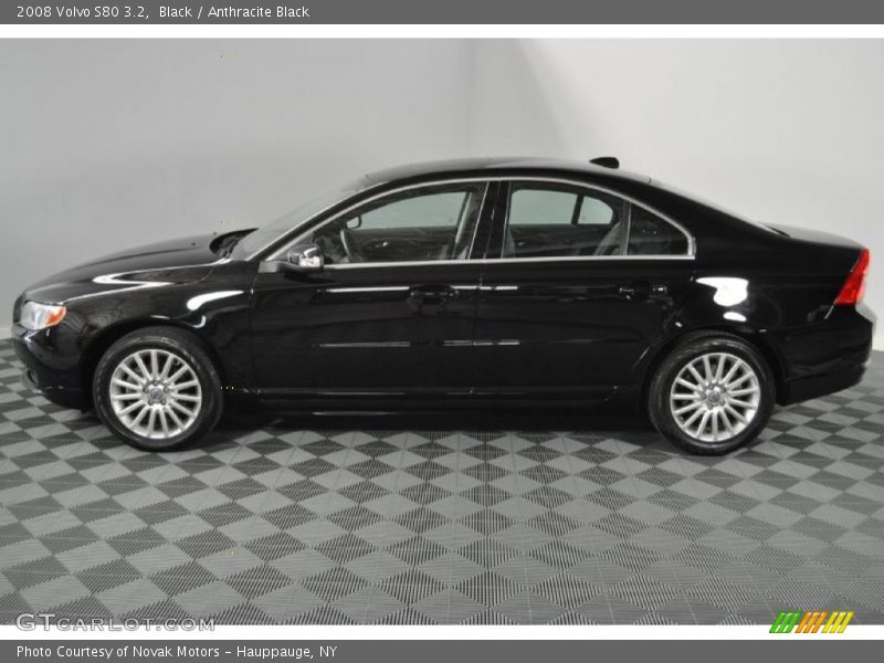 Black / Anthracite Black 2008 Volvo S80 3.2