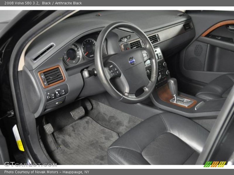 Black / Anthracite Black 2008 Volvo S80 3.2