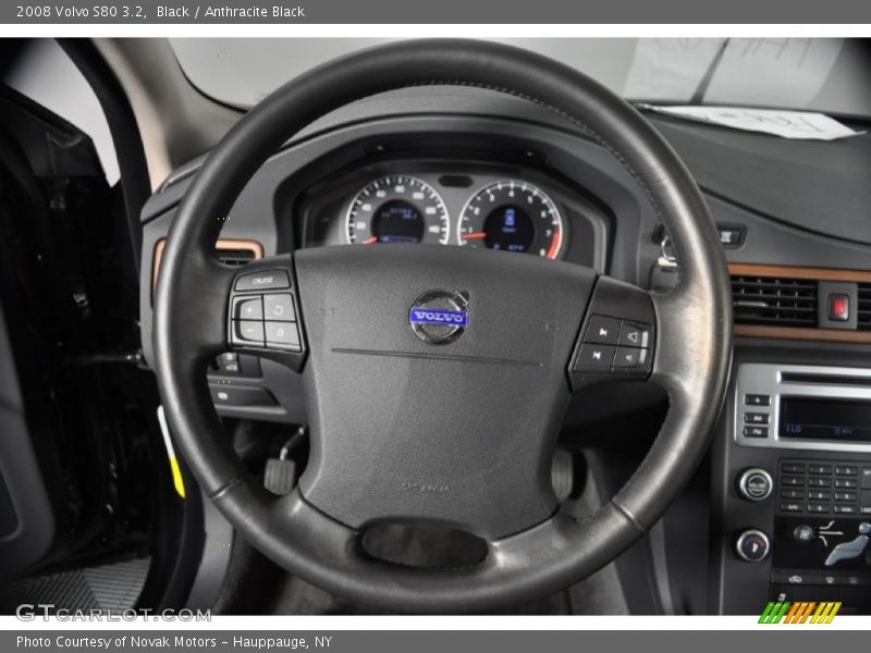Black / Anthracite Black 2008 Volvo S80 3.2
