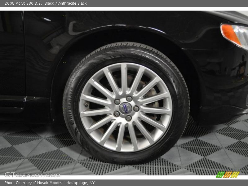 Black / Anthracite Black 2008 Volvo S80 3.2