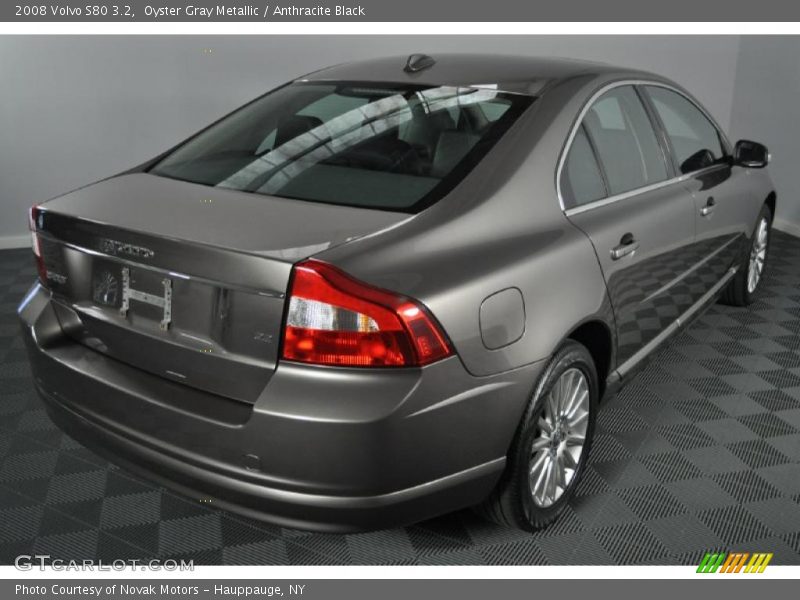 Oyster Gray Metallic / Anthracite Black 2008 Volvo S80 3.2