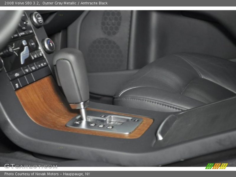 Oyster Gray Metallic / Anthracite Black 2008 Volvo S80 3.2