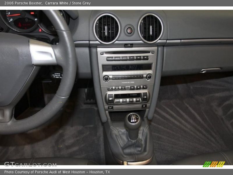 Carrara White / Stone Grey 2006 Porsche Boxster