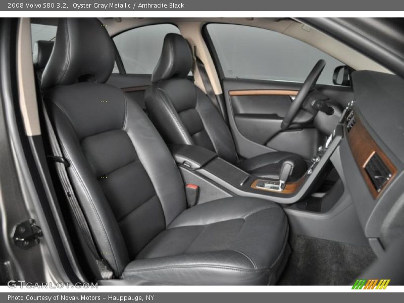 Oyster Gray Metallic / Anthracite Black 2008 Volvo S80 3.2