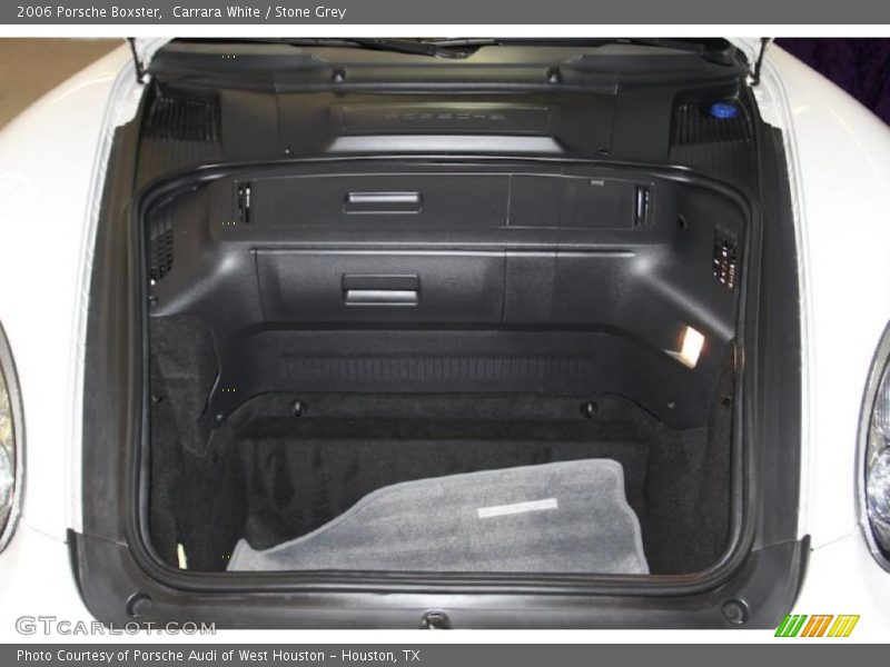 Carrara White / Stone Grey 2006 Porsche Boxster