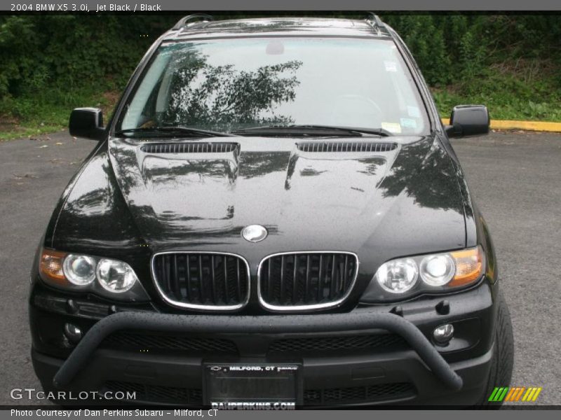 Jet Black / Black 2004 BMW X5 3.0i