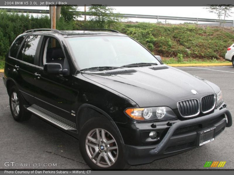 Jet Black / Black 2004 BMW X5 3.0i