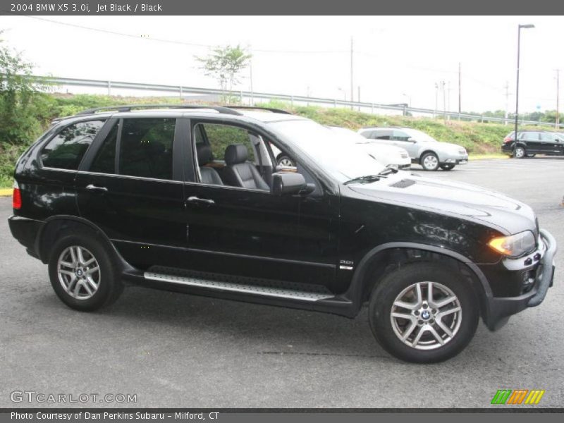 Jet Black / Black 2004 BMW X5 3.0i