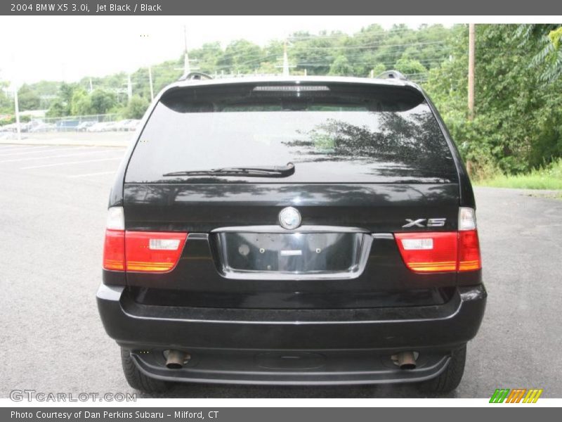 Jet Black / Black 2004 BMW X5 3.0i