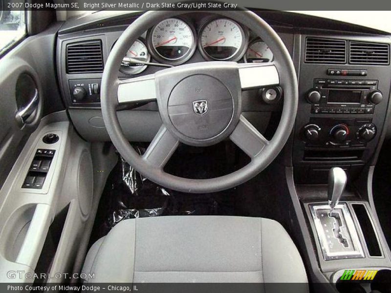 Bright Silver Metallic / Dark Slate Gray/Light Slate Gray 2007 Dodge Magnum SE