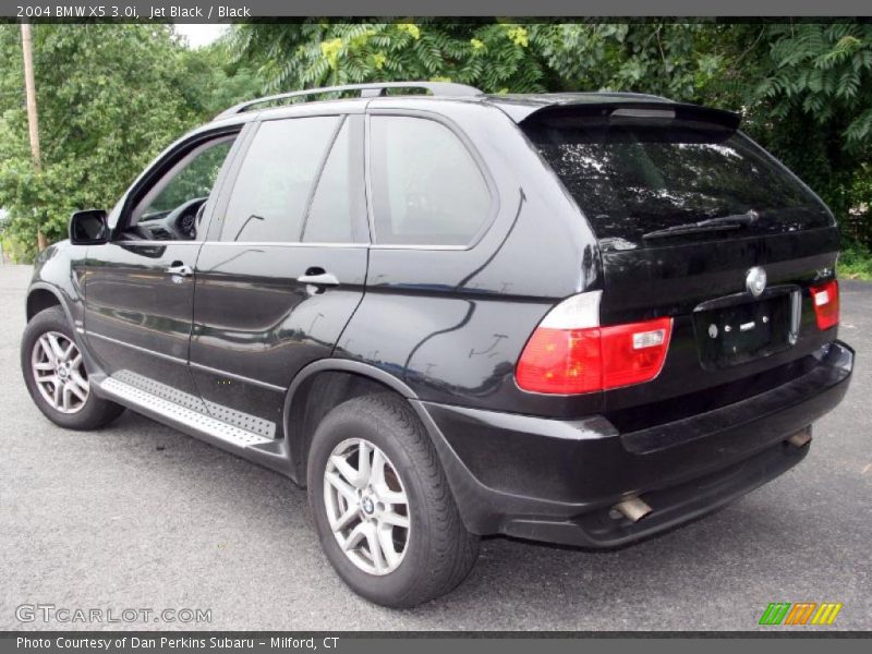 Jet Black / Black 2004 BMW X5 3.0i