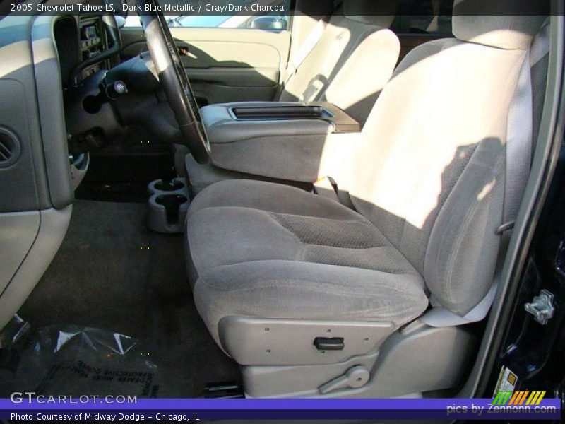 Dark Blue Metallic / Gray/Dark Charcoal 2005 Chevrolet Tahoe LS