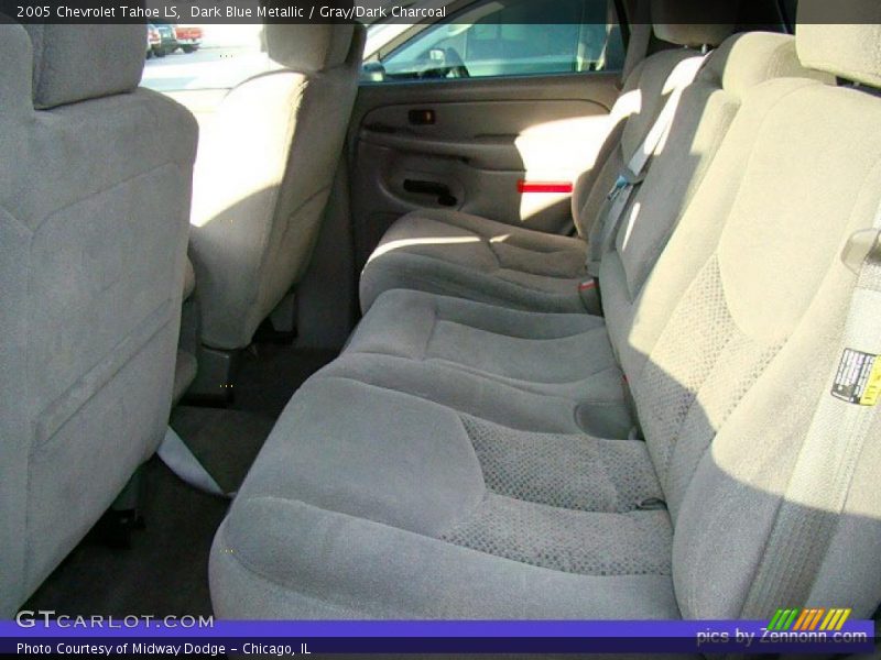 Dark Blue Metallic / Gray/Dark Charcoal 2005 Chevrolet Tahoe LS