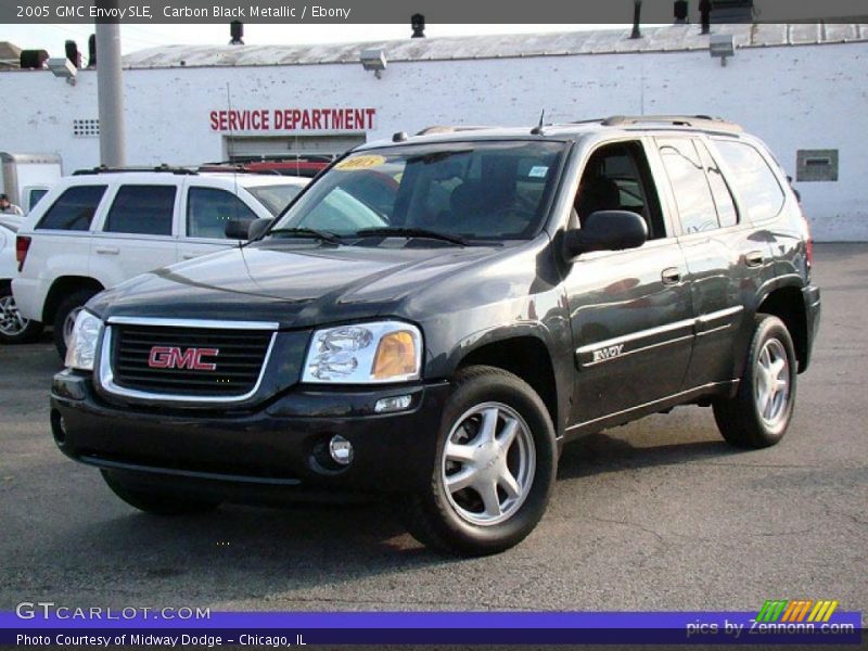 Carbon Black Metallic / Ebony 2005 GMC Envoy SLE