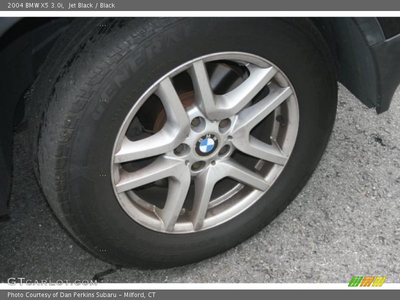 Jet Black / Black 2004 BMW X5 3.0i