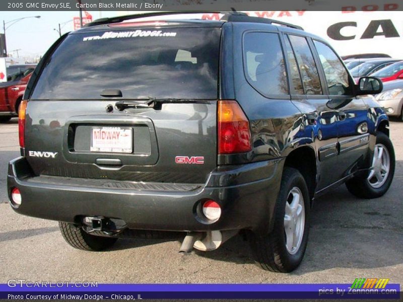 Carbon Black Metallic / Ebony 2005 GMC Envoy SLE