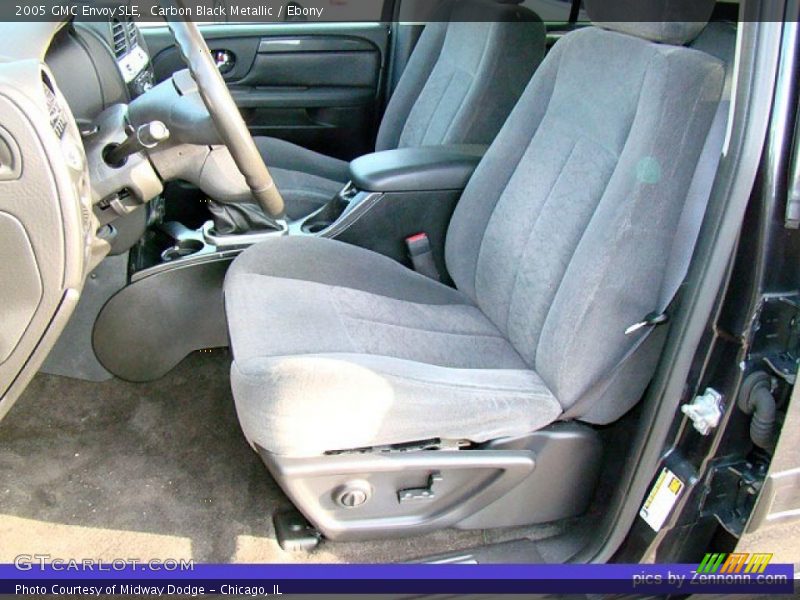 Carbon Black Metallic / Ebony 2005 GMC Envoy SLE