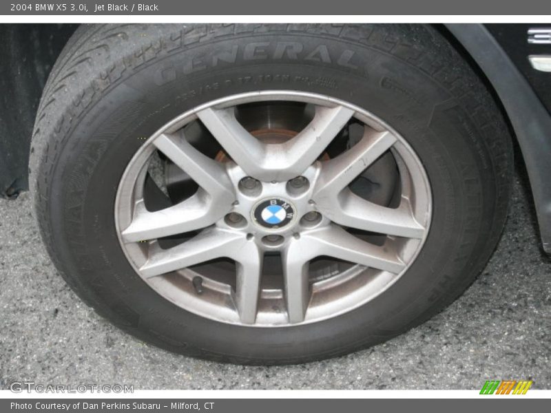 Jet Black / Black 2004 BMW X5 3.0i