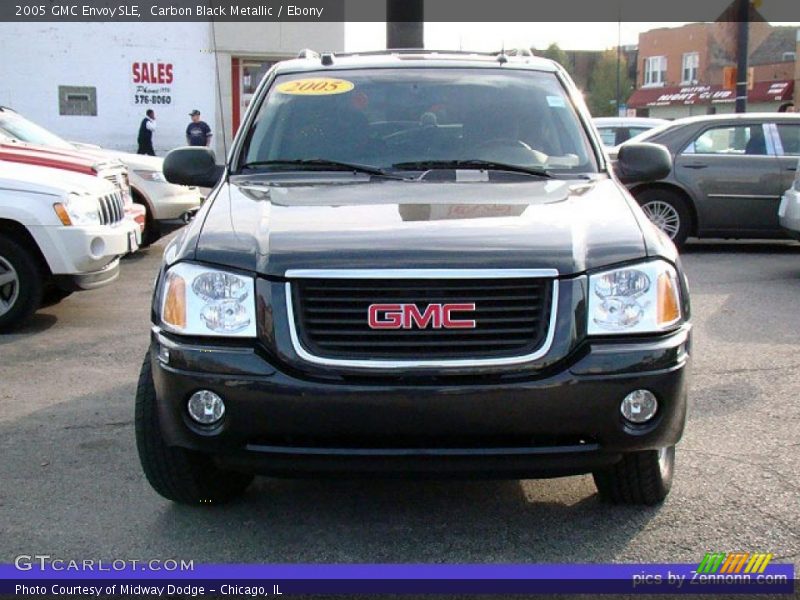 Carbon Black Metallic / Ebony 2005 GMC Envoy SLE