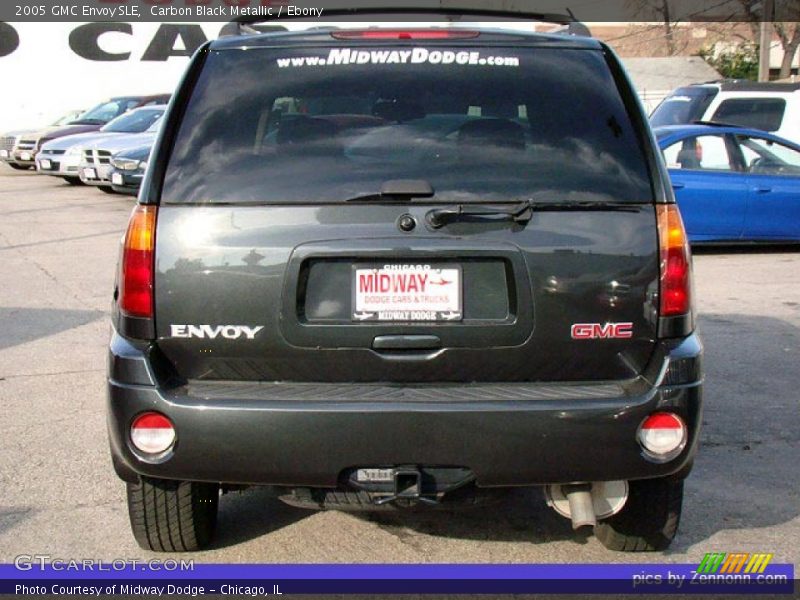 Carbon Black Metallic / Ebony 2005 GMC Envoy SLE
