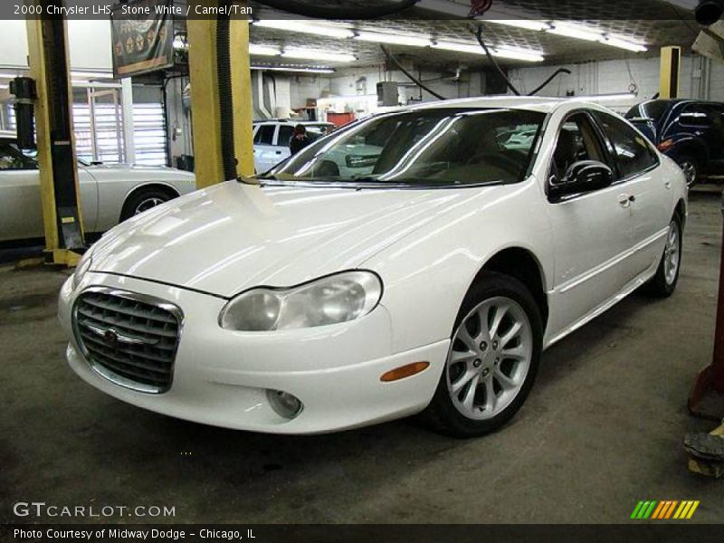 Stone White / Camel/Tan 2000 Chrysler LHS