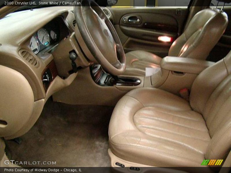 Stone White / Camel/Tan 2000 Chrysler LHS