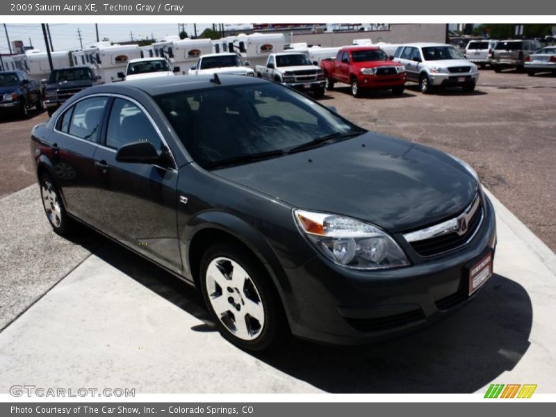 Techno Gray / Gray 2009 Saturn Aura XE