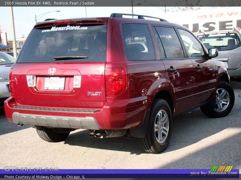 Redrock Pearl / Saddle 2005 Honda Pilot EX 4WD