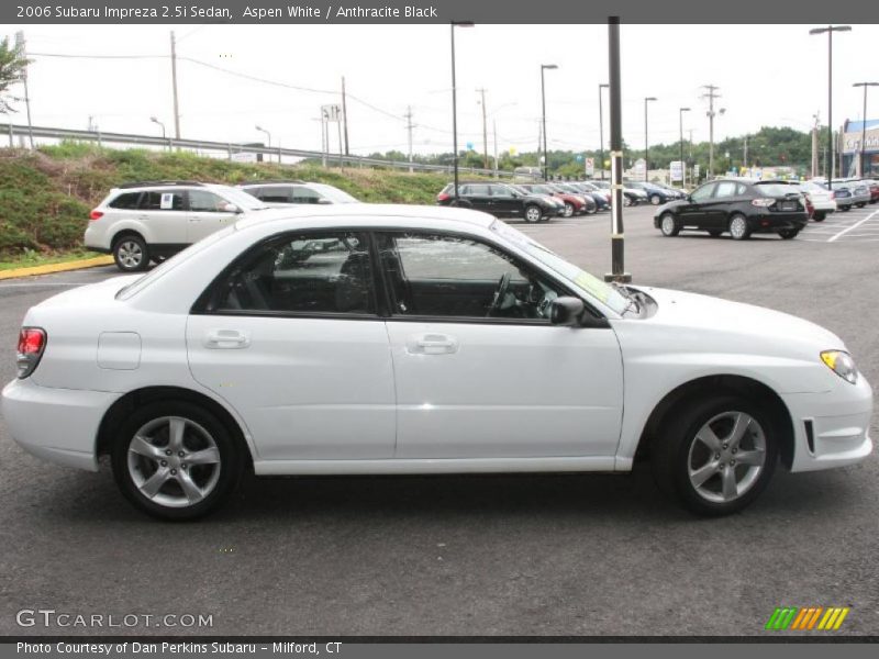 Aspen White / Anthracite Black 2006 Subaru Impreza 2.5i Sedan