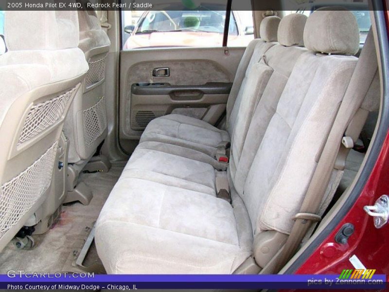 Redrock Pearl / Saddle 2005 Honda Pilot EX 4WD