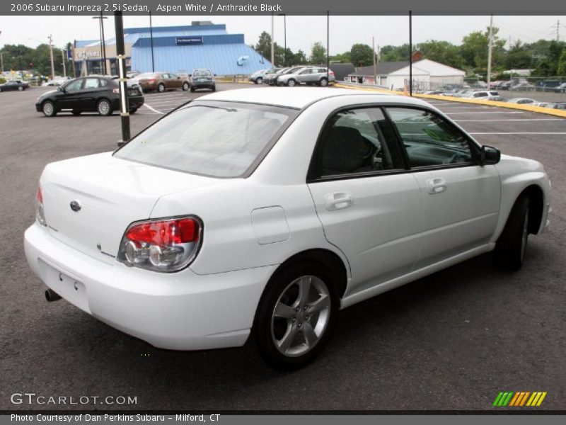 Aspen White / Anthracite Black 2006 Subaru Impreza 2.5i Sedan