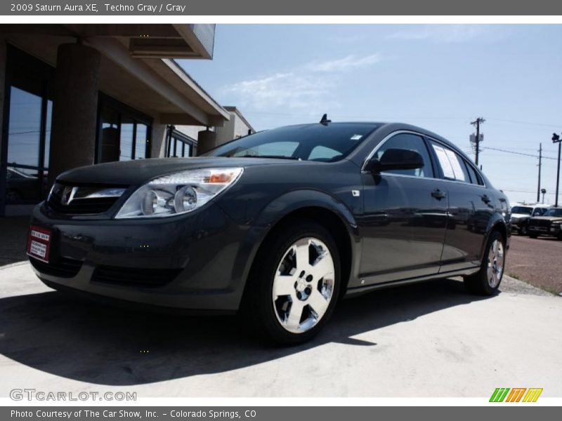 Techno Gray / Gray 2009 Saturn Aura XE