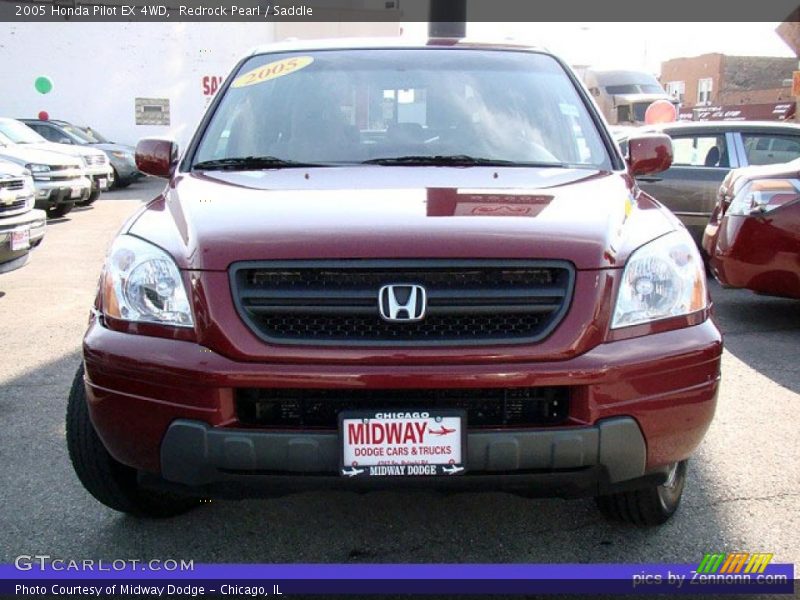 Redrock Pearl / Saddle 2005 Honda Pilot EX 4WD
