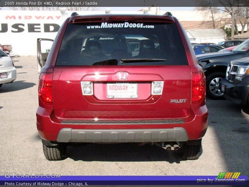Redrock Pearl / Saddle 2005 Honda Pilot EX 4WD