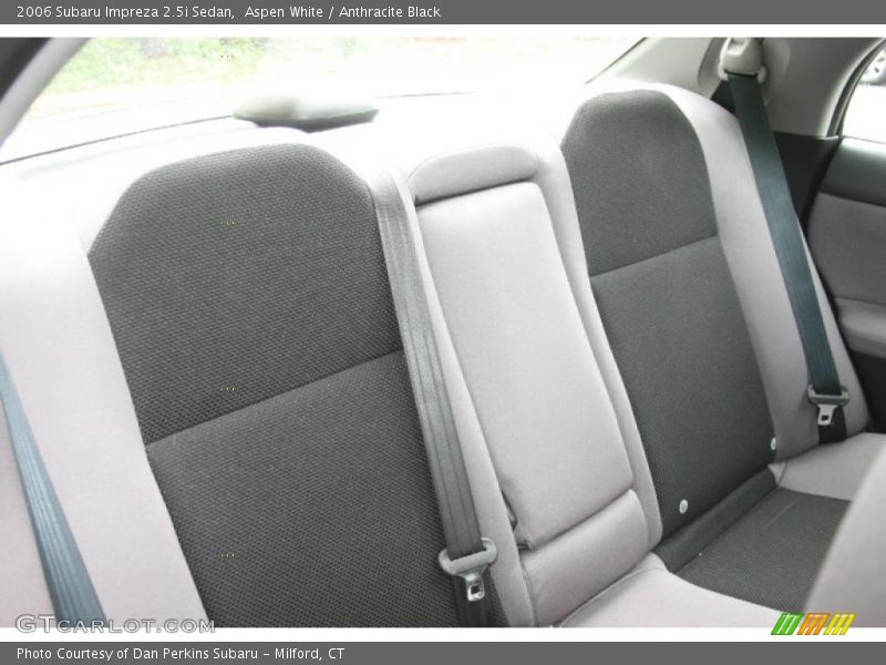 Aspen White / Anthracite Black 2006 Subaru Impreza 2.5i Sedan