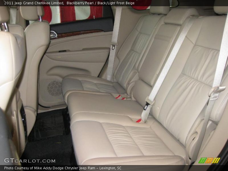 Blackberry Pearl / Black/Light Frost Beige 2011 Jeep Grand Cherokee Limited